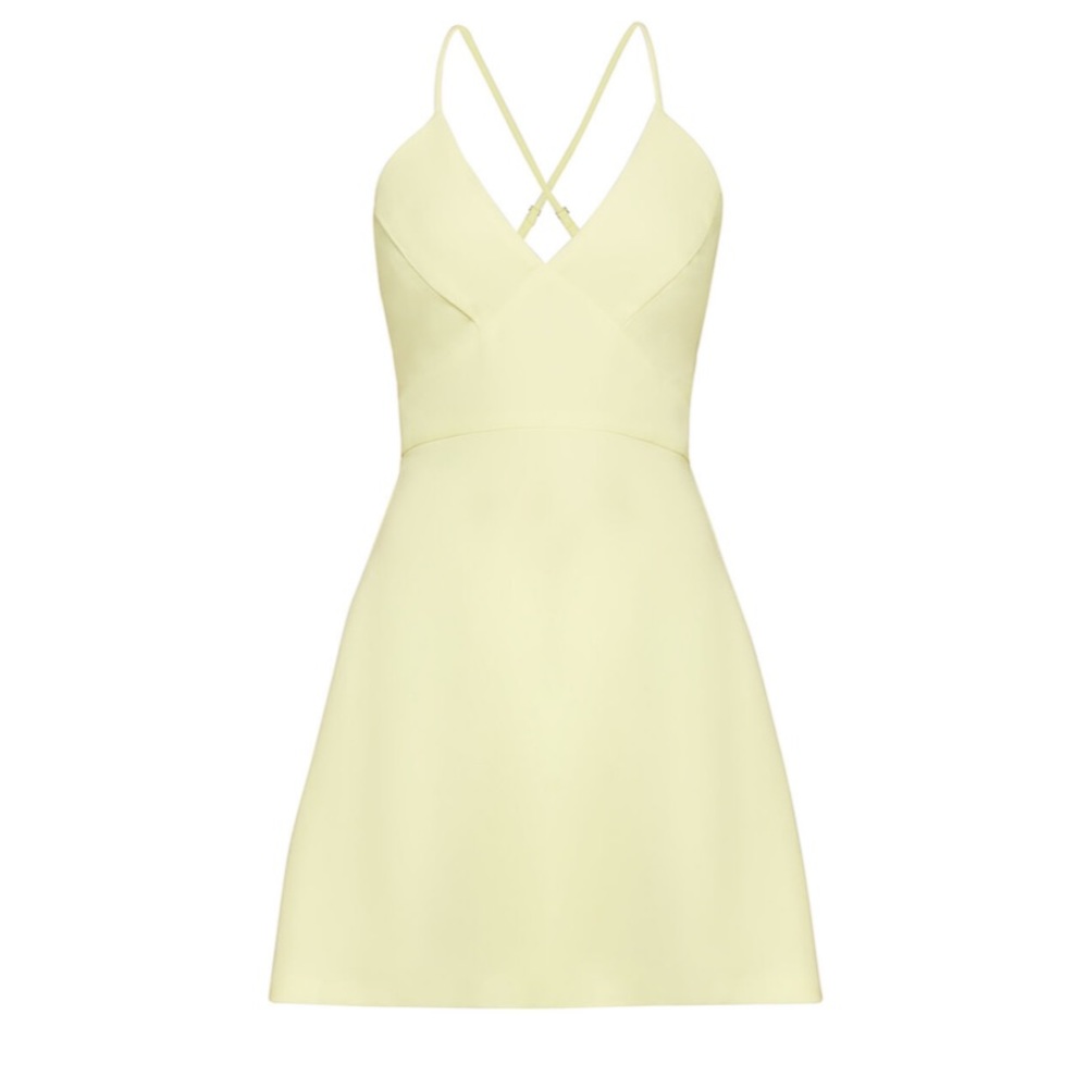 Yellow Mini Sundress